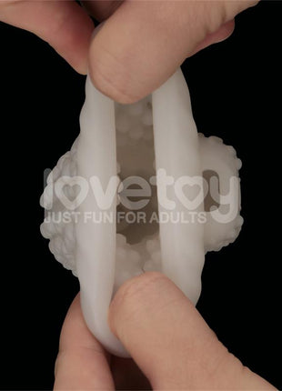 Knights Ring Vibrating Dual Purpose Sleeve Drip