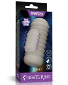 Knights Ring Vibrating Dual Purpose Sleeve Wavy