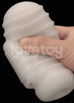 Knights Ring Vibrating Dual Purpose Sleeve Wavy