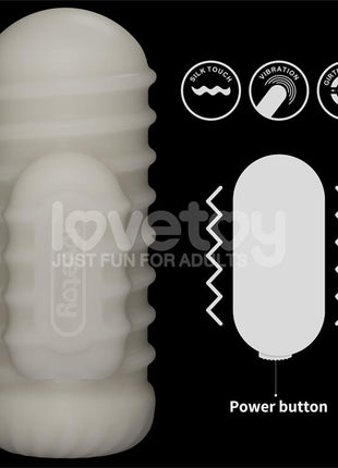 Knights Ring Vibrating Dual Purpose Sleeve Wavy