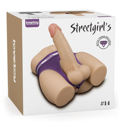 Streetgirls 15 Masturbator with Bendable Dildo