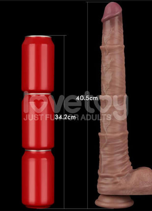 Dual Layered Bendable Dildo XXL 16
