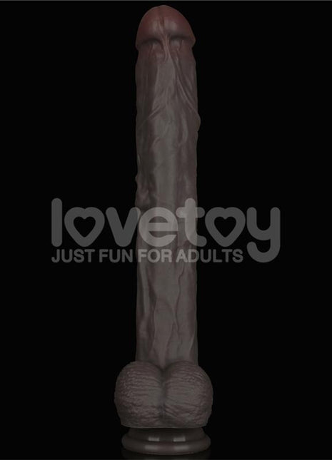 Dual Layered Bendable Dildo XXL 145
