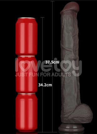 Dual Layered Bendable Dildo XXL 145