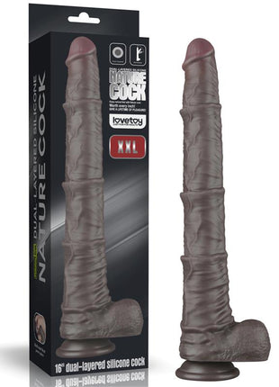 Dual Layered Bendable Dildo XXL 16