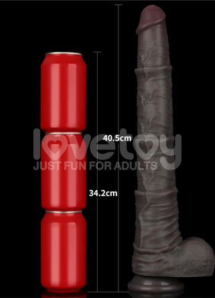 Dual Layered Bendable Dildo XXL 16