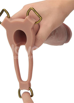 Ingen Adjustable Strap On with Hollow Dildo 9 Enhanced Set L XL 2XL