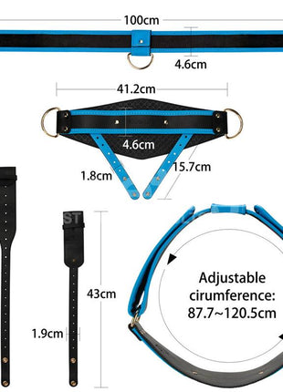 Ingen Adjustable Strap On with Hollow Dildo 9 Enhanced Set L XL 2XL