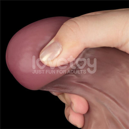 Dual Layered Bendable Dildo XXL 14,5