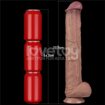 Dual Layered Bendable Dildo XXL 14,5