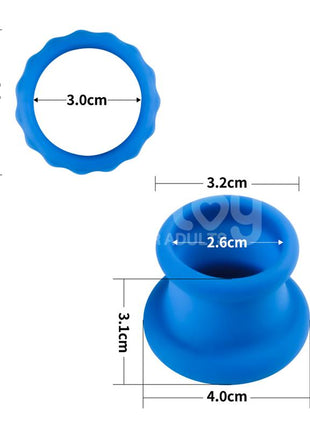 Pinnacle Pro Twin Flex Stretcher Double Penis Ring