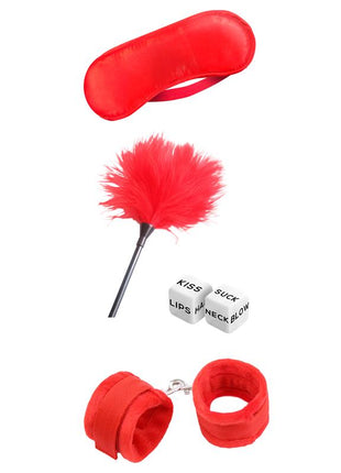 Starters Bondage Set 4 Pieces Red