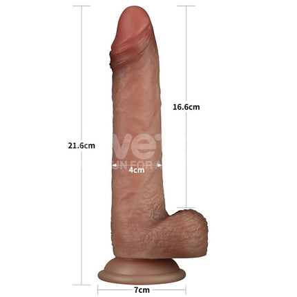 Sliding Pro Dildo Sliding Skin Dual Layer 85