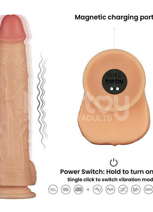 Power Basics Dildo with Vibration 11