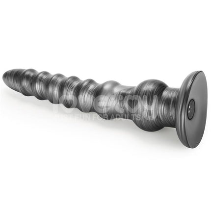Vibrax Slider Anal Dildo with Vibration King Sized 125