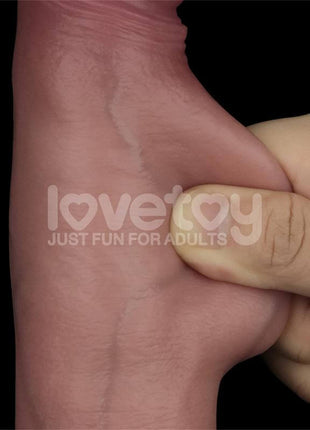 Sliding PRO II Dildo Sliding Skin Dual-layer 8.5