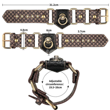 Rebellion Reign Thigh Cuffs Set