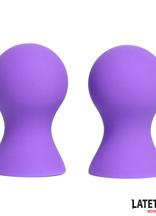 Silicone Nipple Suckers Purple