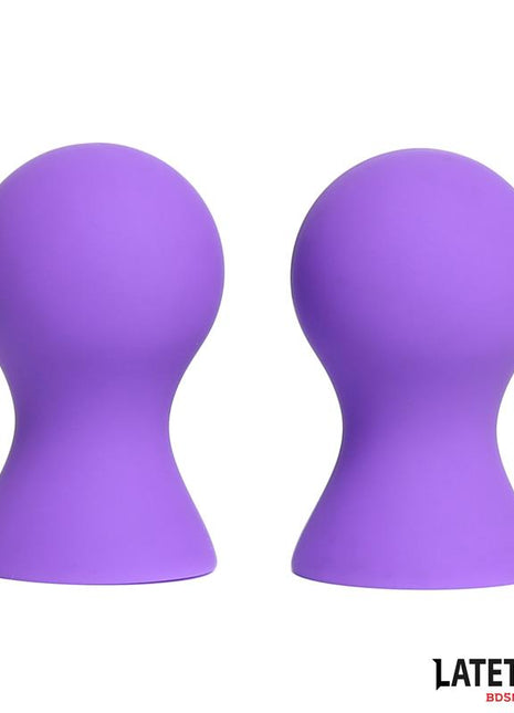 Silicone Nipple Suckers Purple