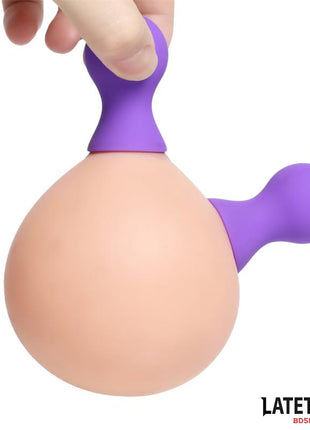 Silicone Nipple Suckers Purple