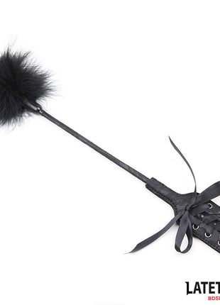 Feather Tickler and Lace Ribbon Paddle