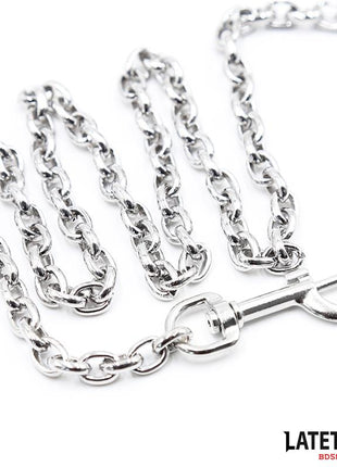 Black Chain Leash 100cm