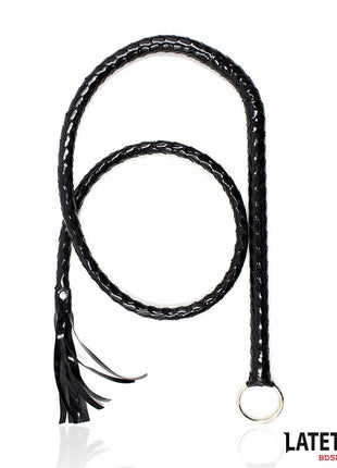 Shiny Black Long Whip 138cm