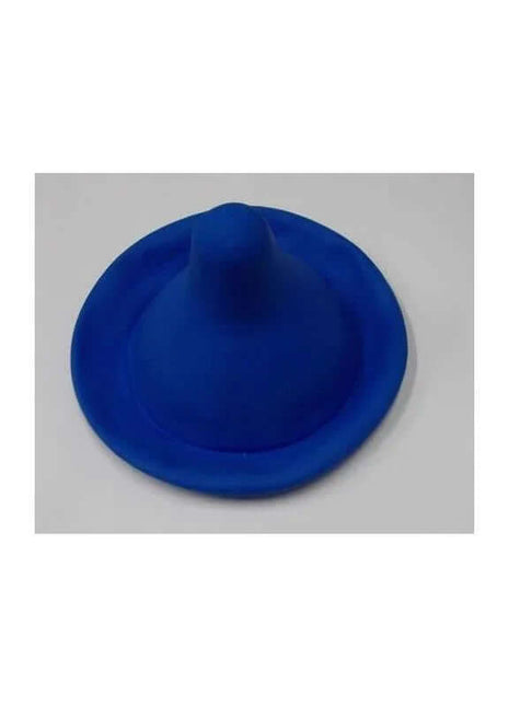 Blue Condom Cap