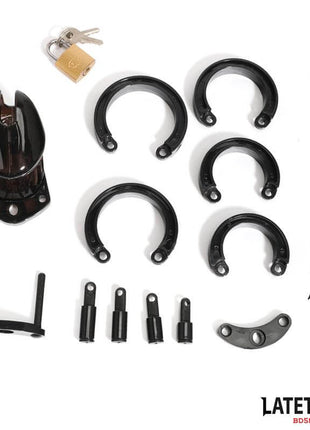 Chastity Penis Cage Short Black