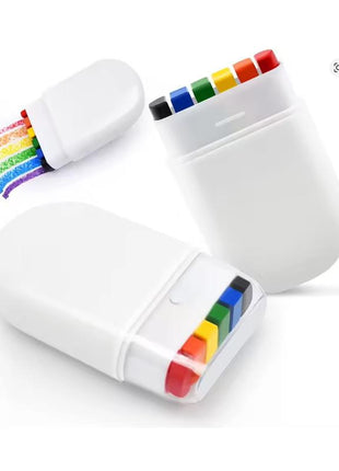 LGBT colored crayons