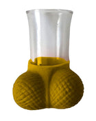 Testicle Glass Shot Golden