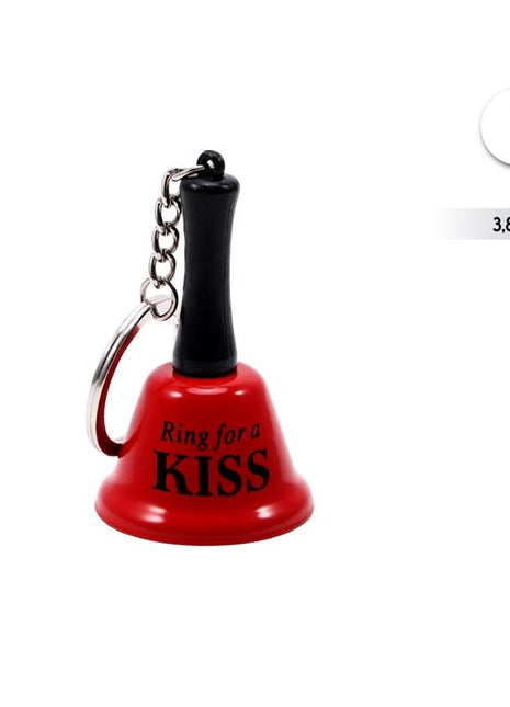 Mini Bell keychain Ring for a Kiss
