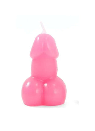 Penis-shaped candle Fuscia