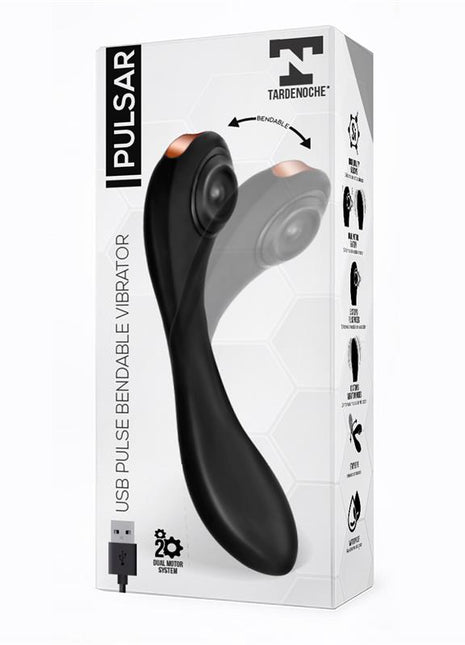 Pulsar Articulated Skeleton Vibrator with Pulsation Silicone USB
