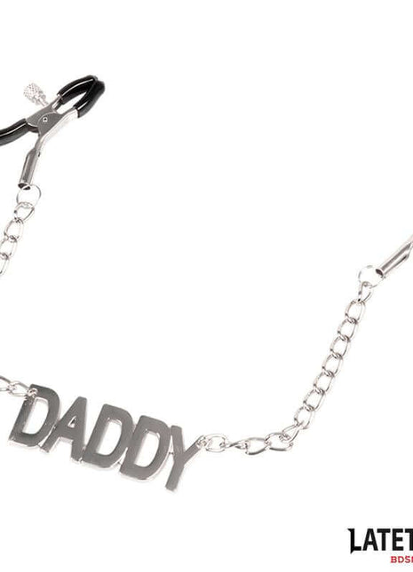 Nipple Clamps with Daddy