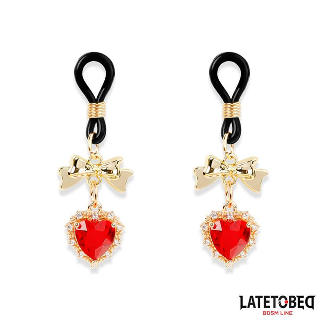 Gem Pendant nipple clamps