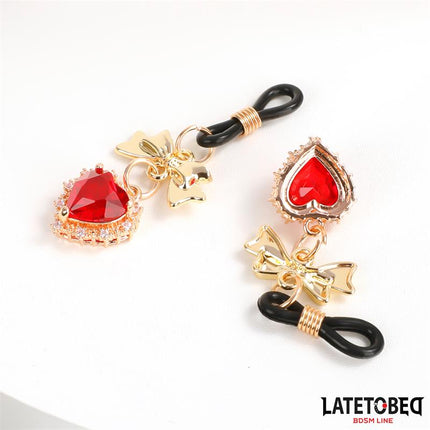 Gem Pendant nipple clamps