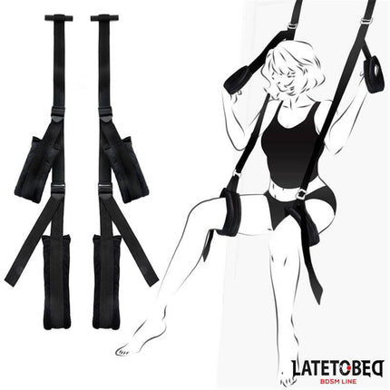 Door Jam Sling Black