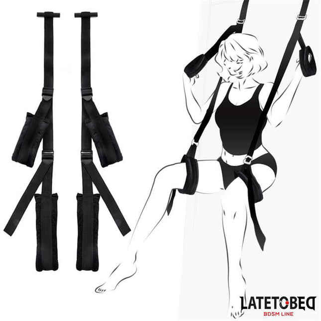 Door Jam Sling Black
