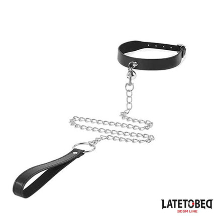 Collar with Bell and Leash