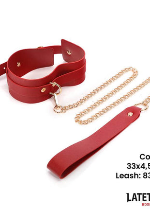7 pcs Bondage Set with Carry bag Red
