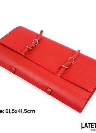 7 pcs Bondage Set with Carry bag Red