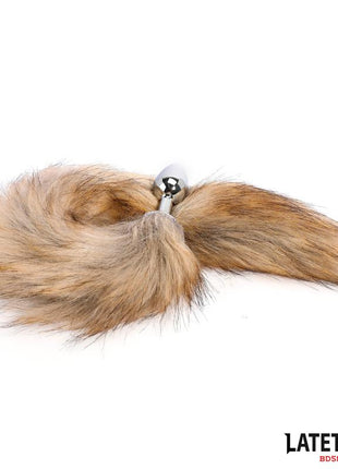 Anal plug with tailBrown 40 cm