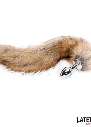 Anal plug with tailBrown 40 cm
