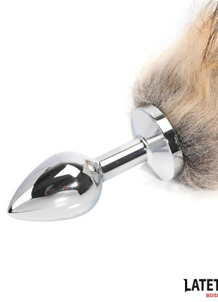 Anal plug with tailBrown 40 cm