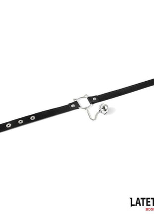 choker with cat ear hoop and bell