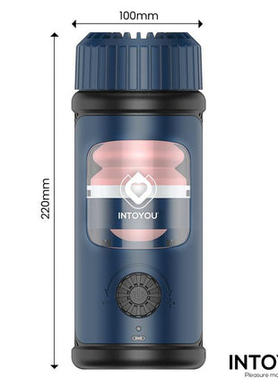 Tenkro Masturbator wit Thrusting and Heat USB C