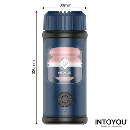 Tenkro Masturbator wit Thrusting and Heat USB C