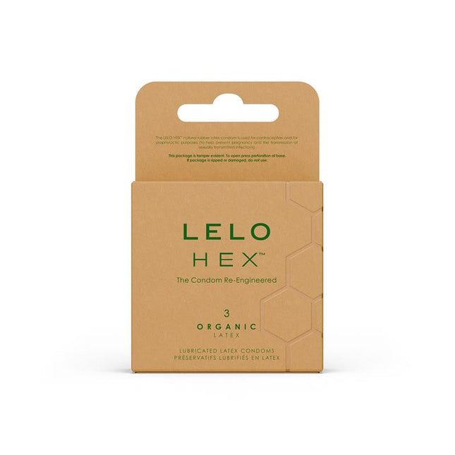 HEX Condoms Organic 3 units