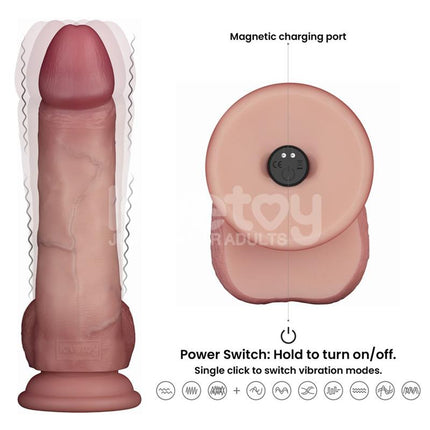 Vibrating Sliding Skin Pro II Silicone 8